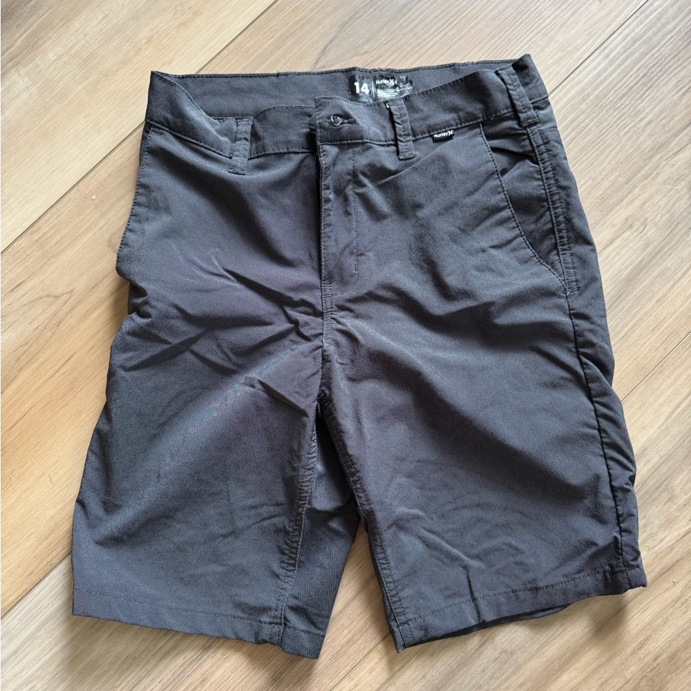 Hurley Black Athletic Shorts Lightweight Bermuda